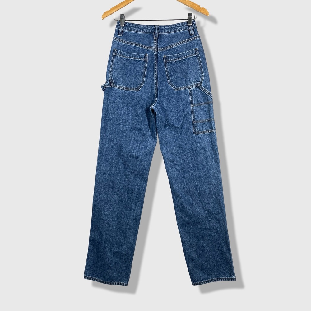 Playboy PacSun Carpenter Jeans Womens 26 Blue Y2K Streetwear Skater Graphic - Picture 3 of 8